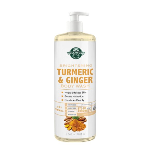 3D 50064 Turmeric Bath & Body Wash 32oz