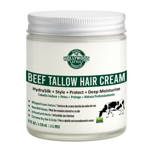 LB 51165 F Beef Tallow Hair Cream Label 3d.jpg