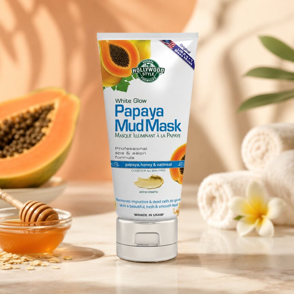 3 D F 50301 White Glow Papaya Mud Mask.jpg